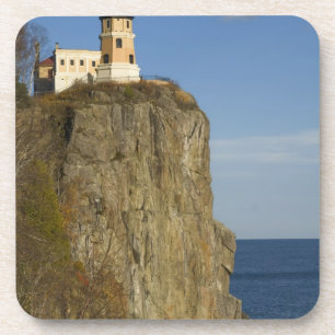 Dessous-de-verre États-Unis, Minnesota.  Phare de Split Rock sur le