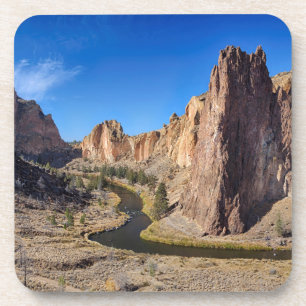 Dessous-de-verre États-Unis, Oregon, Parc d'État de Smith Rock
