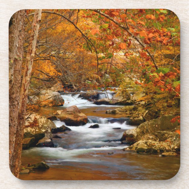 Dessous-de-verre États-Unis, Tennessee. Ruisseau Rushing Mountain (Devant)