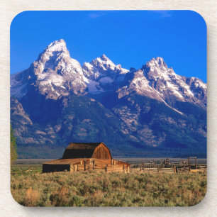Dessous-de-verre États-Unis, Wyoming, Parc national de Grand Teton,