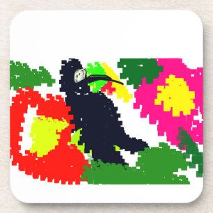 Dessous-de-verre Été Toucan