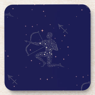 Dessous-de-verre étoiles sagittaire