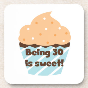 Dessous-de-verre Etre 30 est Sweet T-shirts et cadeaux