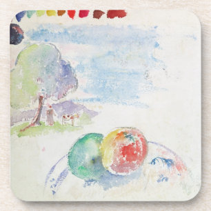 Dessous-de-verre Étude de Paul Gauguin des fruits et d'un