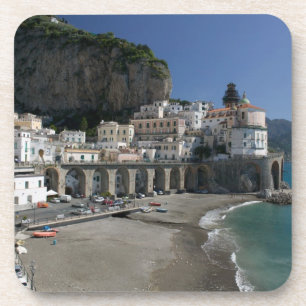 Dessous-de-verre Europe, Italie, Campanie, (Côte d'Amalfi), Amalfi 