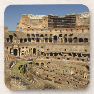 Dessous-de-verre Europe, Italie, Rome. Le Colosseum (aussi connu so