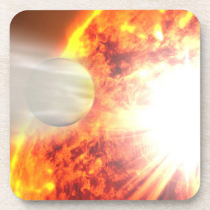 Dessous-de-verre Evaporation de l'atmosphère de Hd 189733b