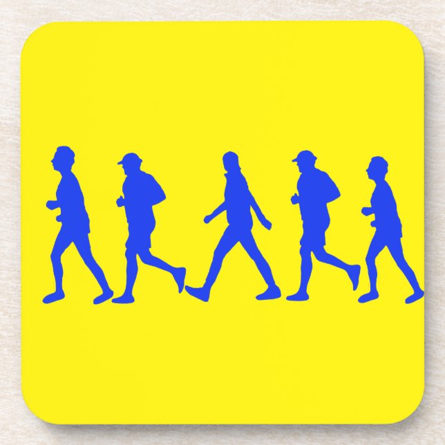 Dessous-de-verre Exécution De L'Exercice De Jogging (Devant)