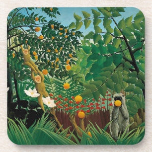 Dessous de verre exotiques de paysage de Henri