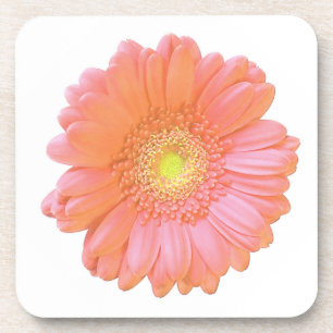 Dessous-de-verre Faisée de gerbera orange