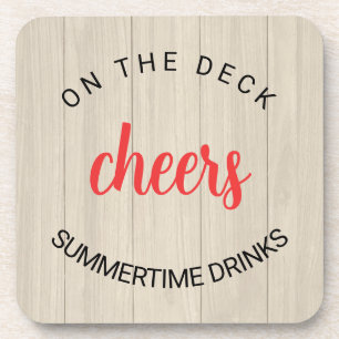 Dessous-de-verre Fausse Bois Deck Cheers