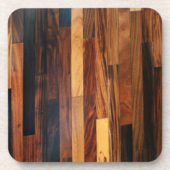 Dessous-de-verre Faux Parterres En Bois (Devant)