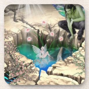 Dessous-de-verre Féerie en Elven Pond
