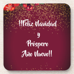 Dessous-de-verre Feliz Navidad Salutations de Noël espagnole