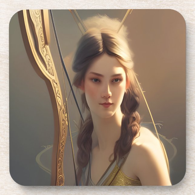 Dessous-de-verre Femme Sagittarius (Devant)