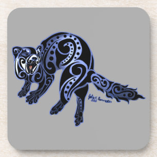 Dessous-de-verre Ferret Trybe : Danse de Guerre !