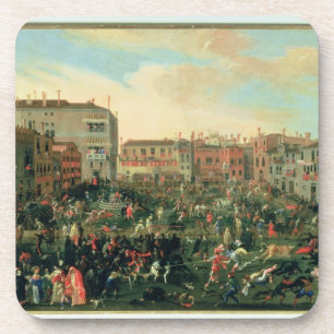 Dessous-de-verre Festival des taureaux, polo de Campo San