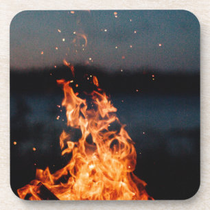 Dessous-de-verre feu nocturne