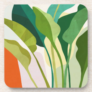 Dessous-de-verre Feuilles tropicaux