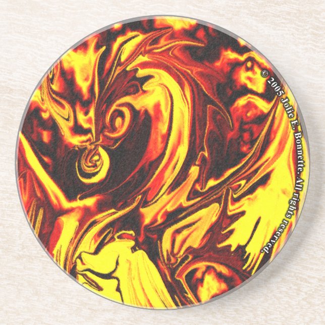 Dessous de verre Fire Spirit (Devant)