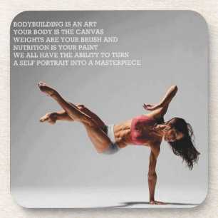 Dessous-de-verre Fitness and Gym Motivation