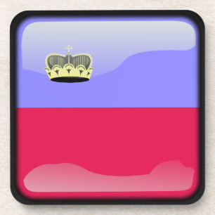 Dessous-de-verre Flag of Liechtenstein