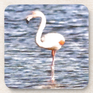 Dessous-de-verre Flamant rose sauvage