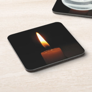 Dessous-de-verre Flamme de bougie