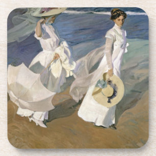 Dessous-de-verre Flâner le long du littoral, 1909
