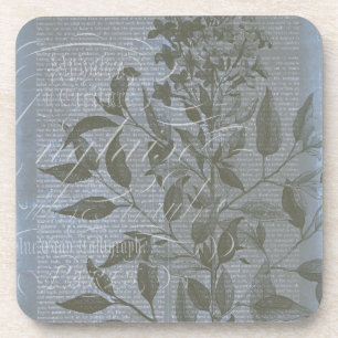 Dessous-de-verre Fleur de Bleu I