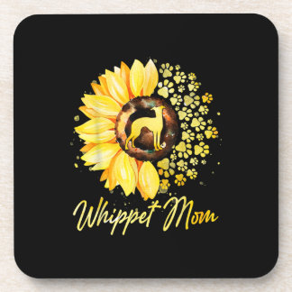 Dessous-de-verre Fleur de soleil Whippet Maman Amoureux des chiens