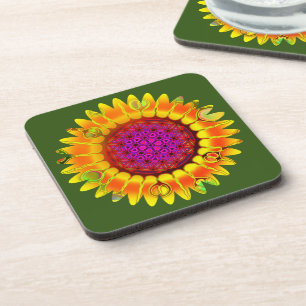 Dessous-de-verre Fleur de Vie - Fleur Géométrique 4
