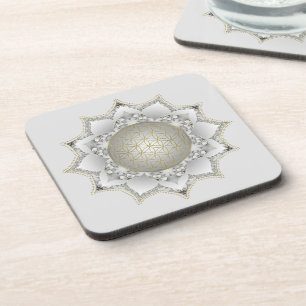 Dessous-de-verre Fleur de Vie - Mandala Fleurs 1