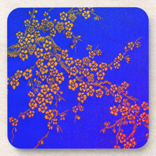 Dessous-de-verre Fleur orientale de cerisier fleuri japonais