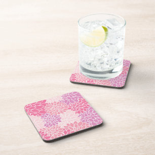 Dessous-de-verre Fleurs Dahlia, Motif De Fleurs, Dahlia Rose