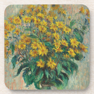 Dessous-de-verre Fleurs d'artichauts de Jérusalem par Claude Monet