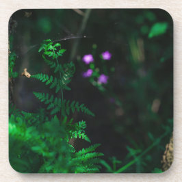 Dessous-de-verre Fleurs de forêts sauvages pourpres