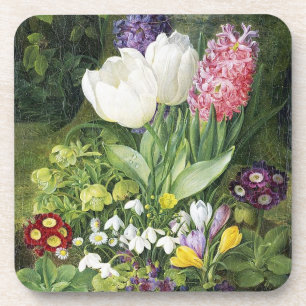 Dessous-de-verre Fleurs printanières néerlandaises