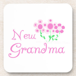 Dessous-de-verre Fleurs roses Nouveaux cadeaux grand-mère