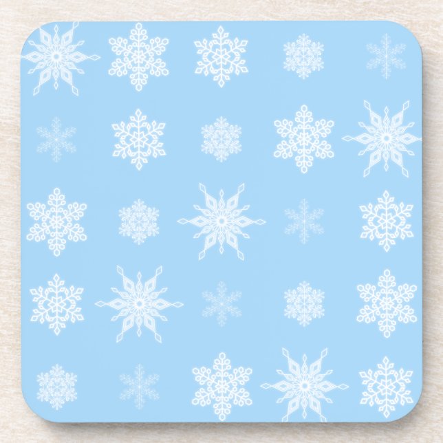 Dessous-de-verre Flocon de neige (Devant)