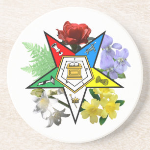 Dessous de verre Floral Etoile Orientale
