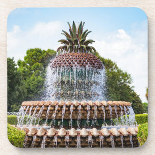 Dessous-de-verre Fontaine d'ananas à Charleston, SC
