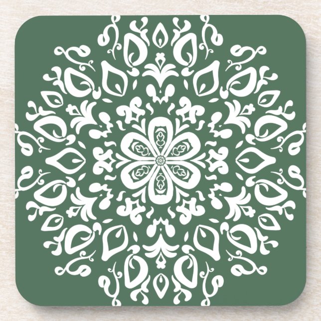 Dessous-de-verre Forest Mandala (Devant)