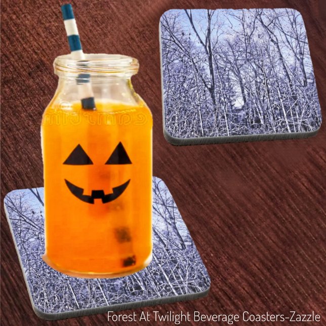 Dessous-de-verre Forêt à Twilight (Créateur téléchargé)