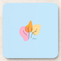 Dessous de verre forme abstraite