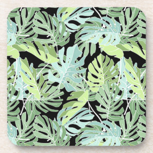 Dessous-de-verre Forme florale de la jungle