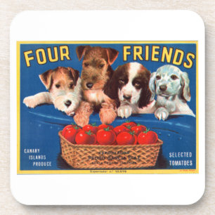 Dessous-de-verre Four Friends