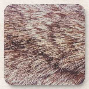 Dessous-de-verre Fourrure de Lynx