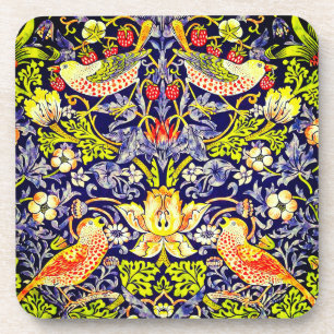 Dessous-de-verre Fraise Thief Oiseaux William Morris