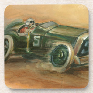 Dessous-de-verre Français Grand prix Racecar par le harpiste